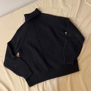 Land’s End black turtleneck